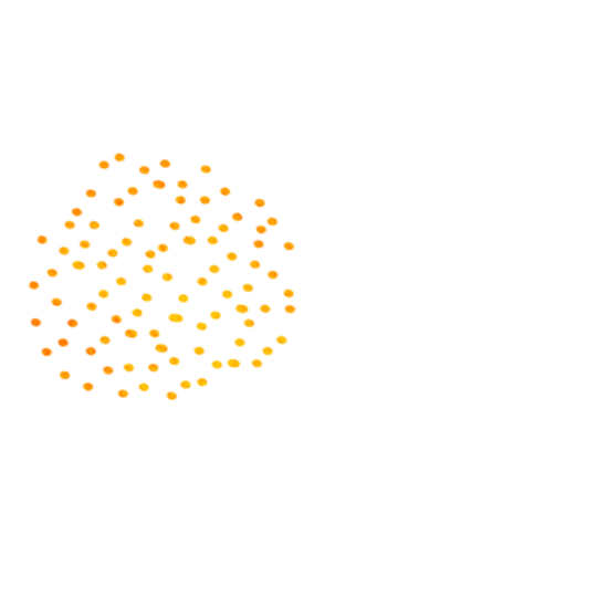 Fondo de puntos amarillos solares